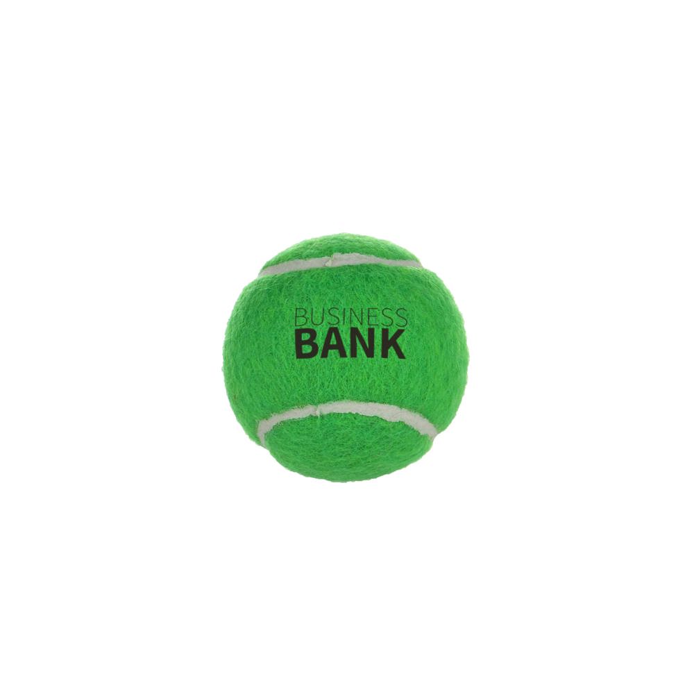 Tennisbal gekleurd
