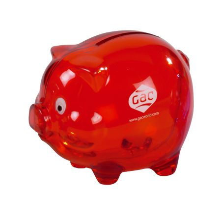 Spaarpot  bedrukken met logo