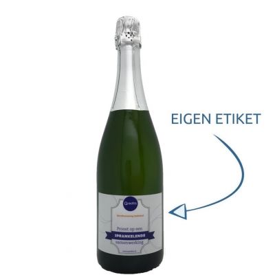 Cava bedrukken met logo