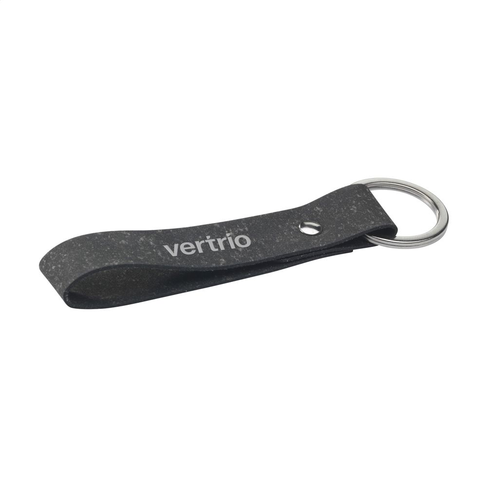 Recycled Leather Keyring sleutelhanger
