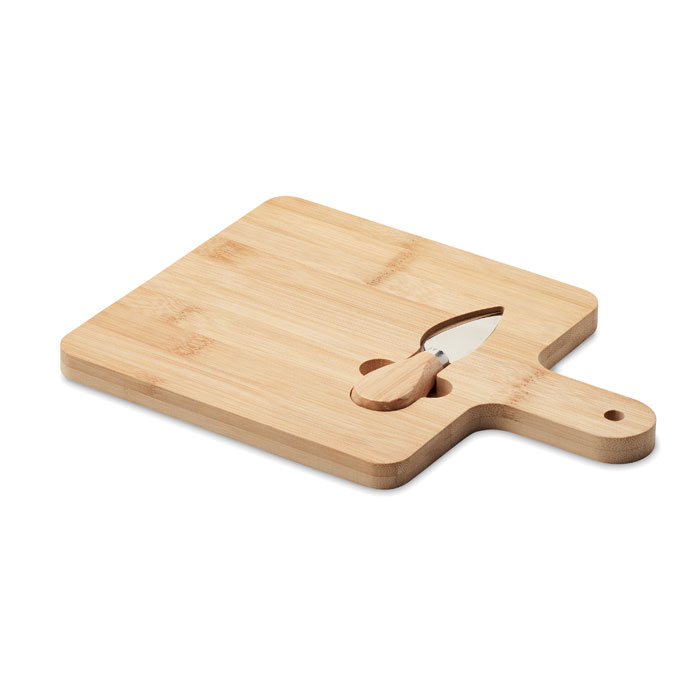 DARFIELD - Bamboe kaasplank met mes