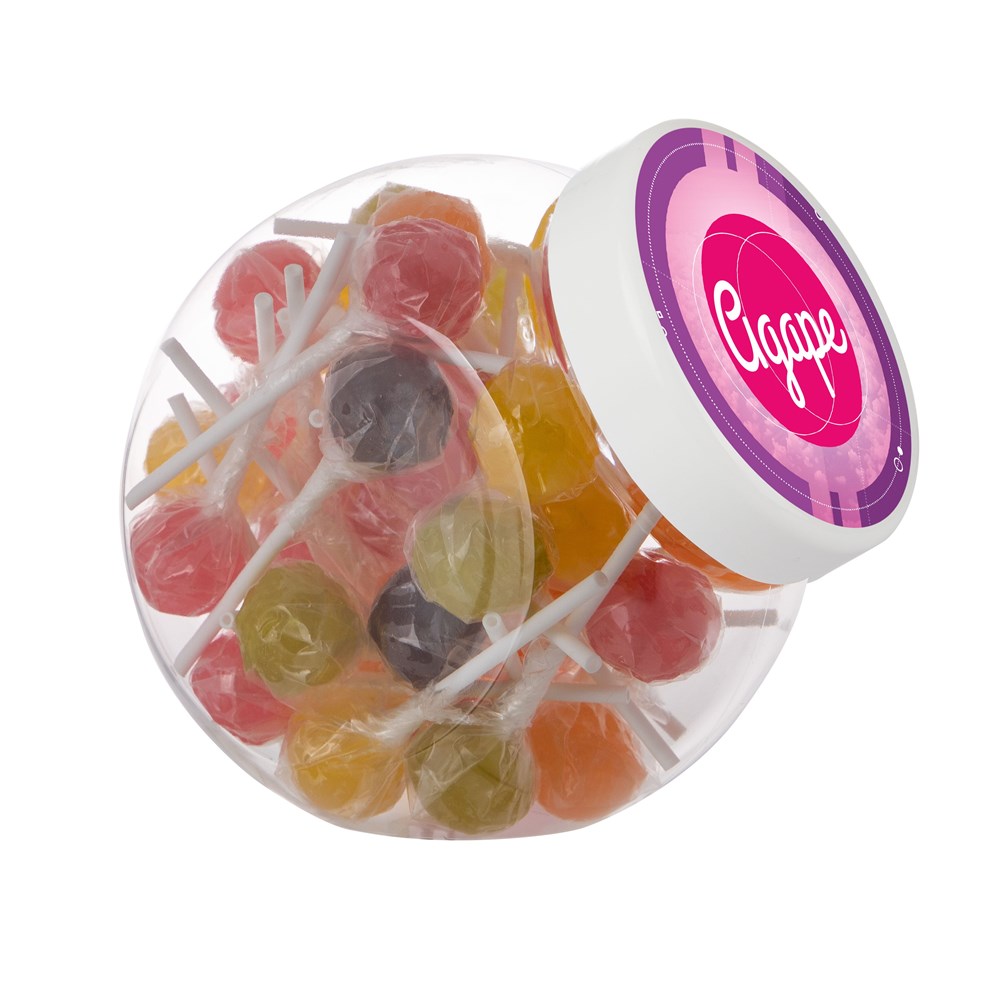 Snoeppot bedrukken met logo