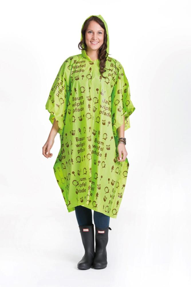 ECO poncho | Bedrukking hele oppervlakte