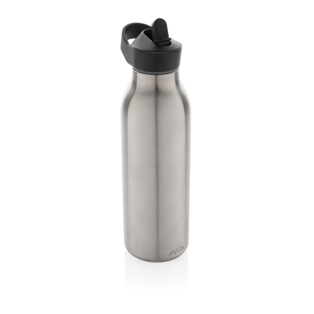 Avira Ara RCS recycled staal fliptop water fles 500ML