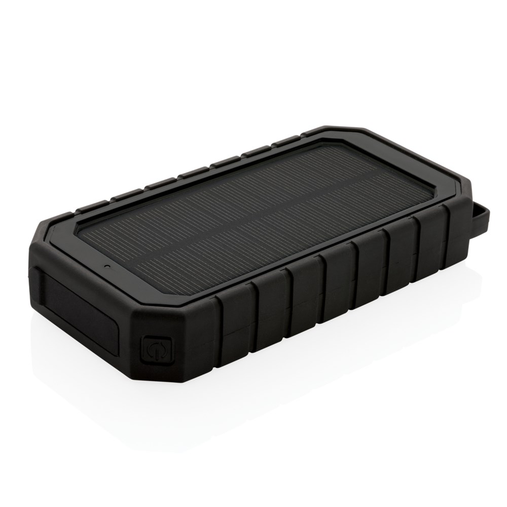 Solar Powerbank bedrukken met logo