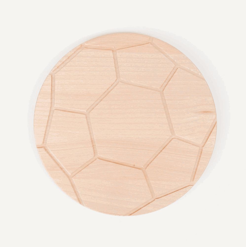 Beuken WK-plank bal 30x2 cm