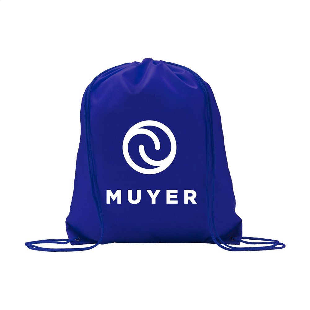 Polyester rugzakjes bedrukken met logo