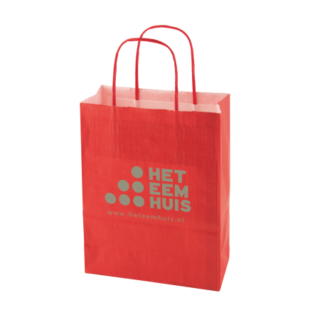 Papieren tas gekleurd, 320x120x400 mm