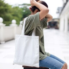 Katoenen tassen bedrukken met logo