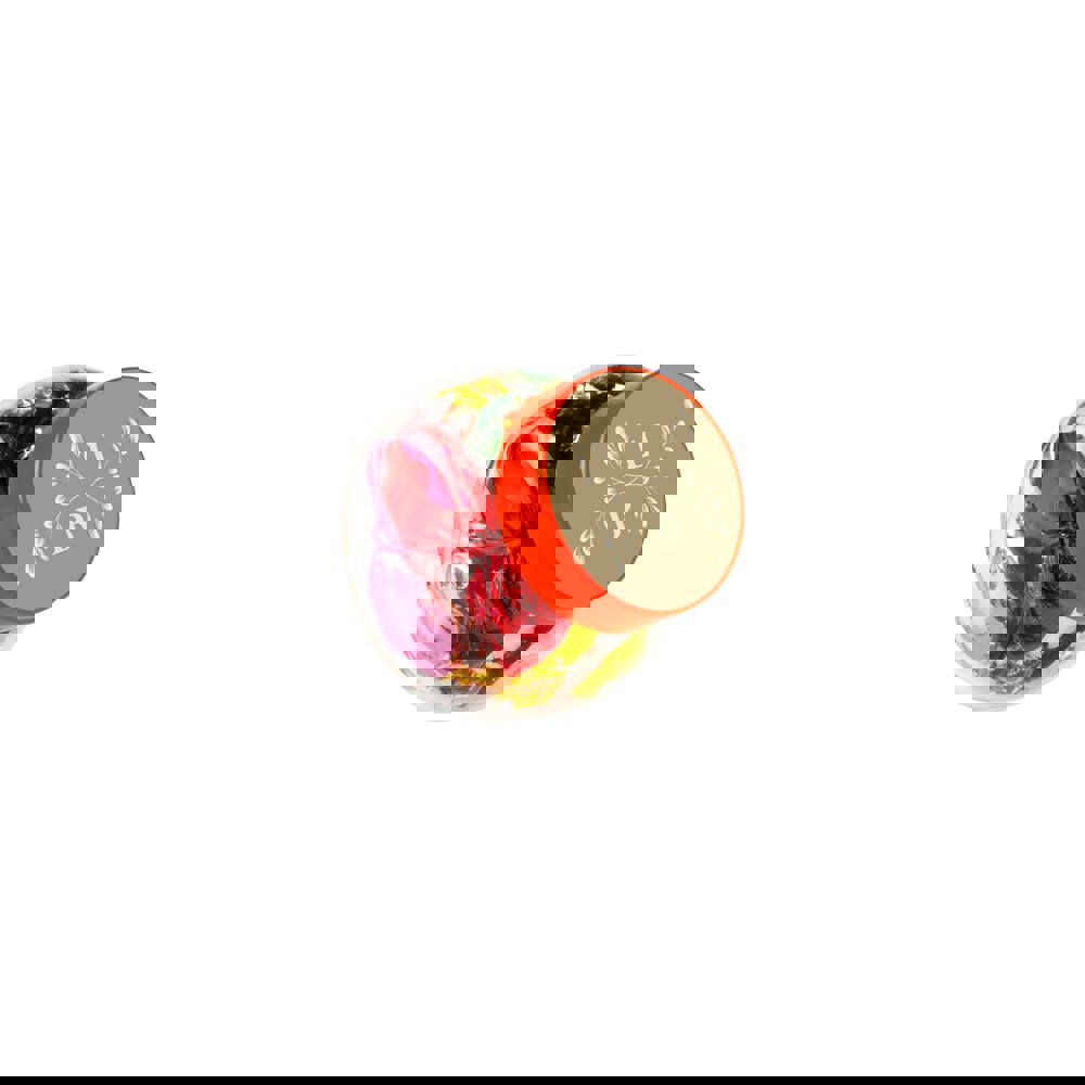 Micro glazen potje 50 ml, gevuld met snoep