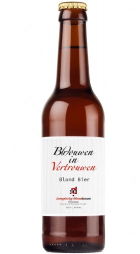 Blond bier 750ml met eigen etiket