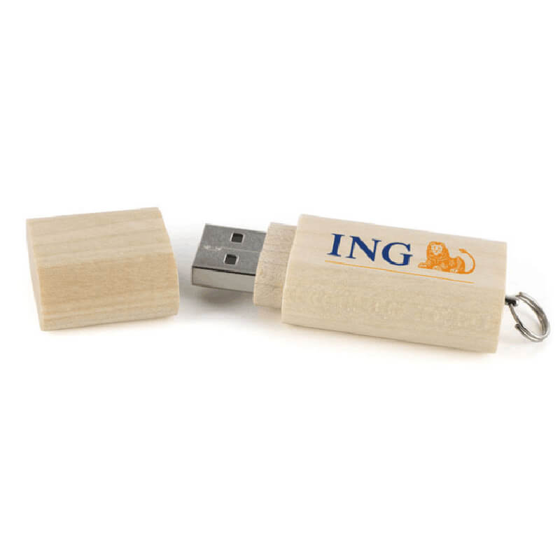 Houten USB stick