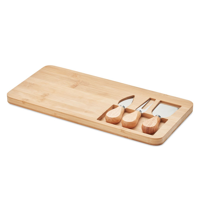 GLENAVY - Bamboe kaasplank set