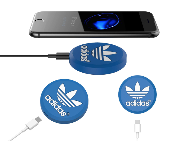 Draadloze oplader in eigen vorm