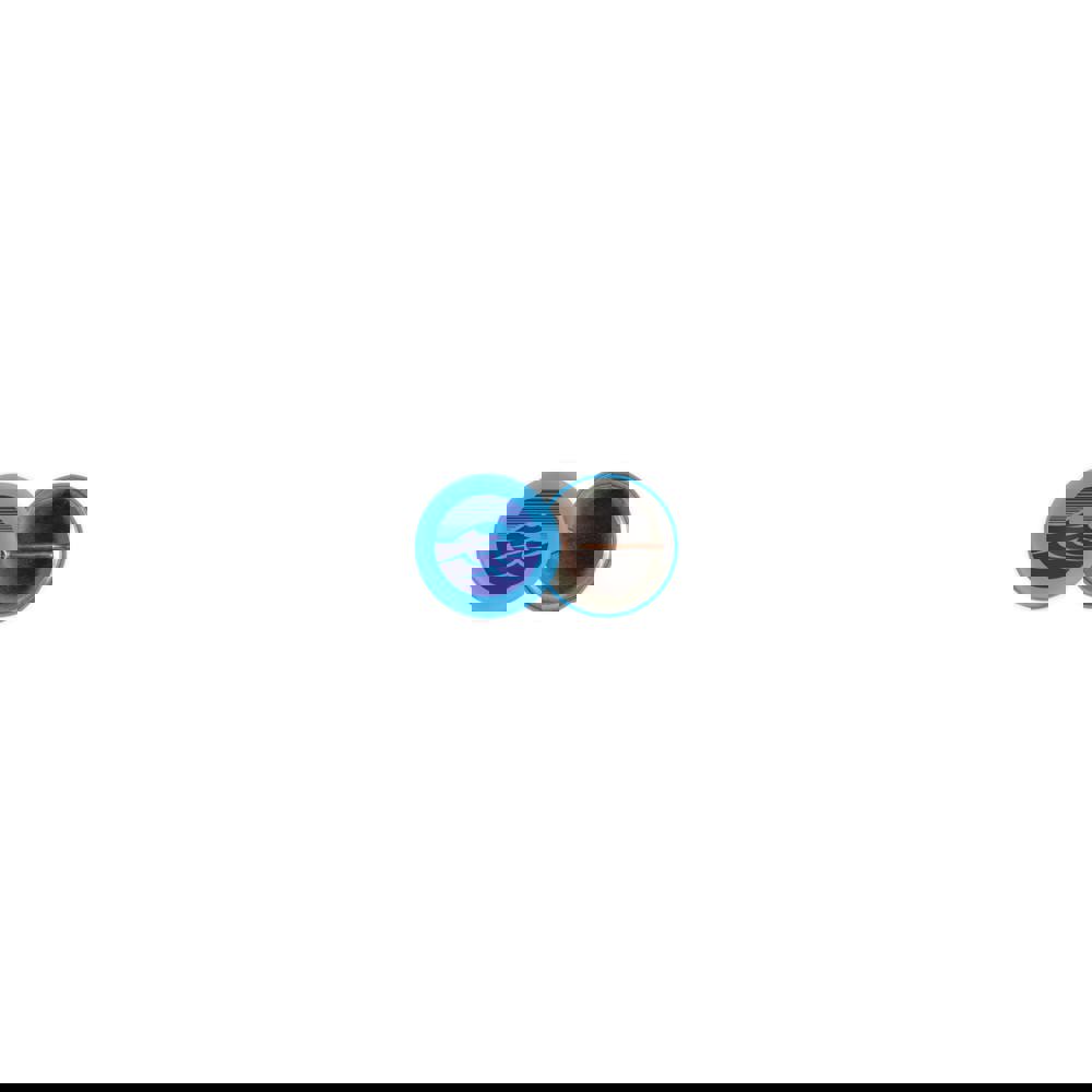 Metalen button 25mm met d-speld