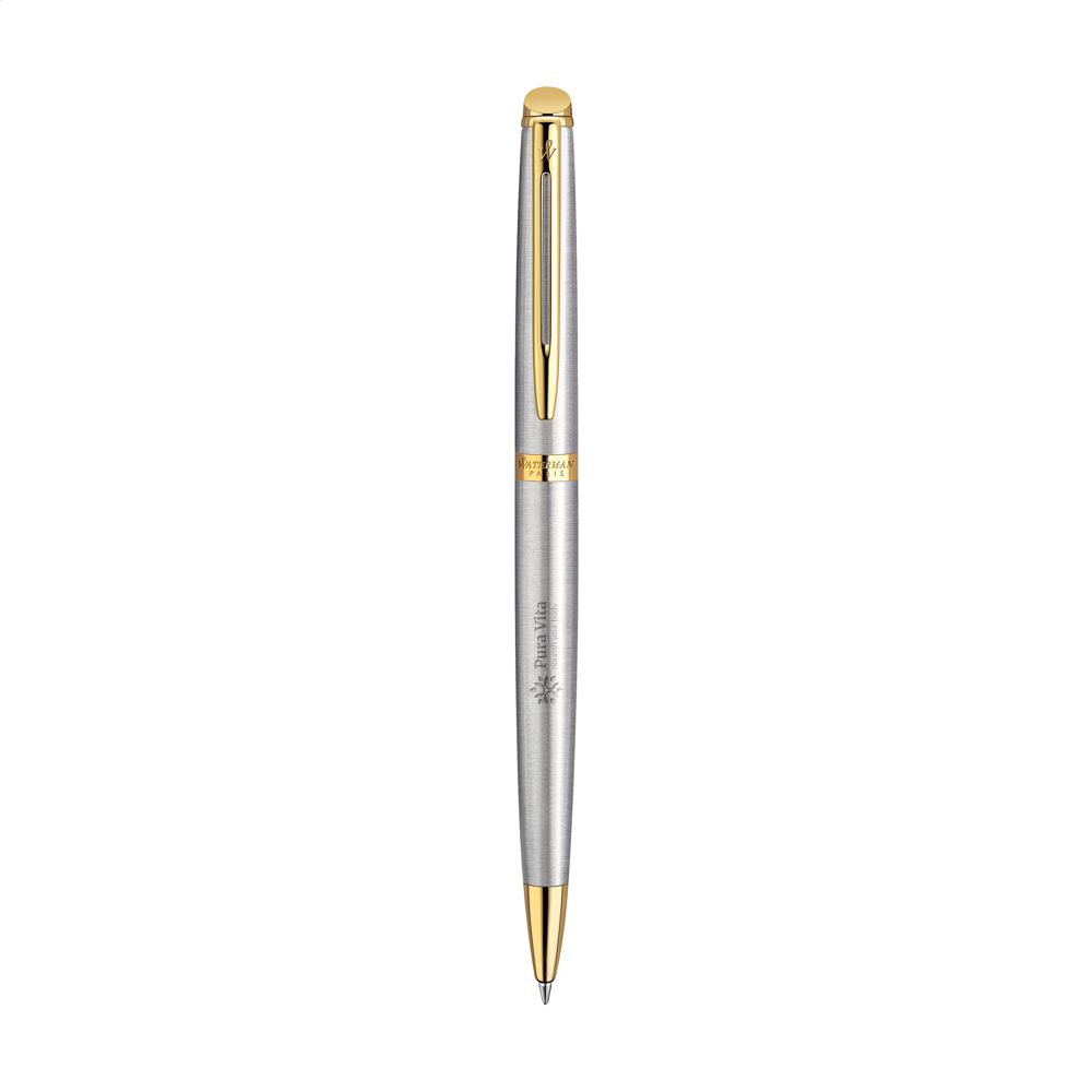 Waterman Hémisphère Balpen Silver - blauwe inkt