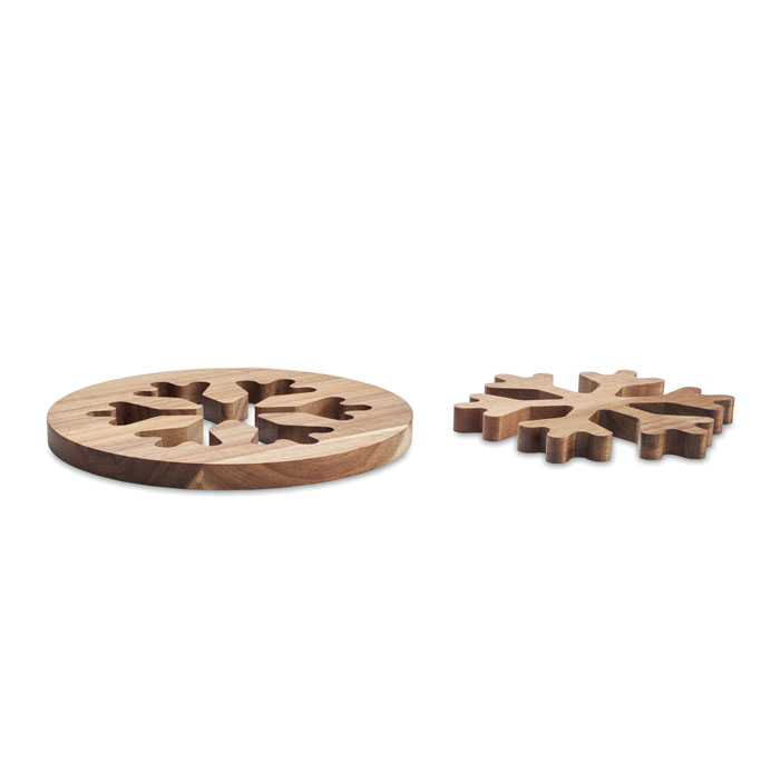 SCAGLIA - Acacia houten pothouders set