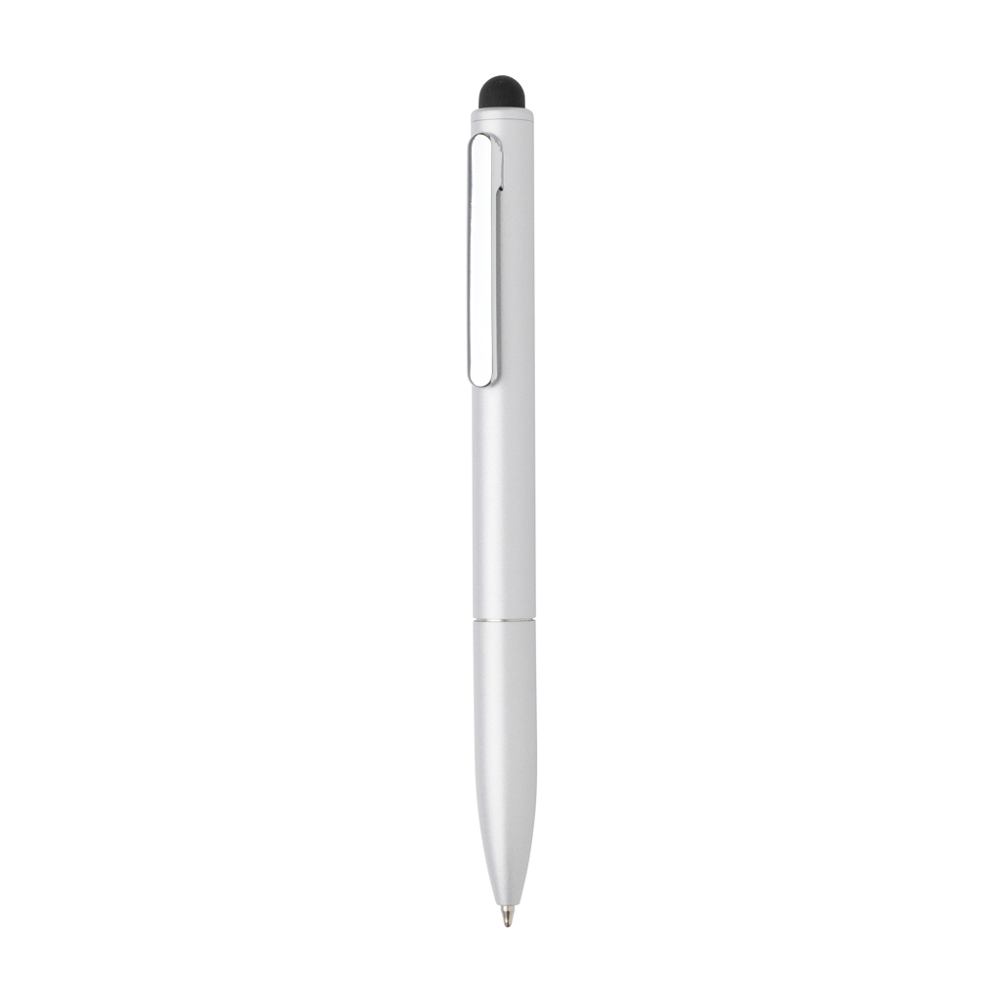 Kymi RCS-gecertificeerde gerecycled aluminium pen met stylus