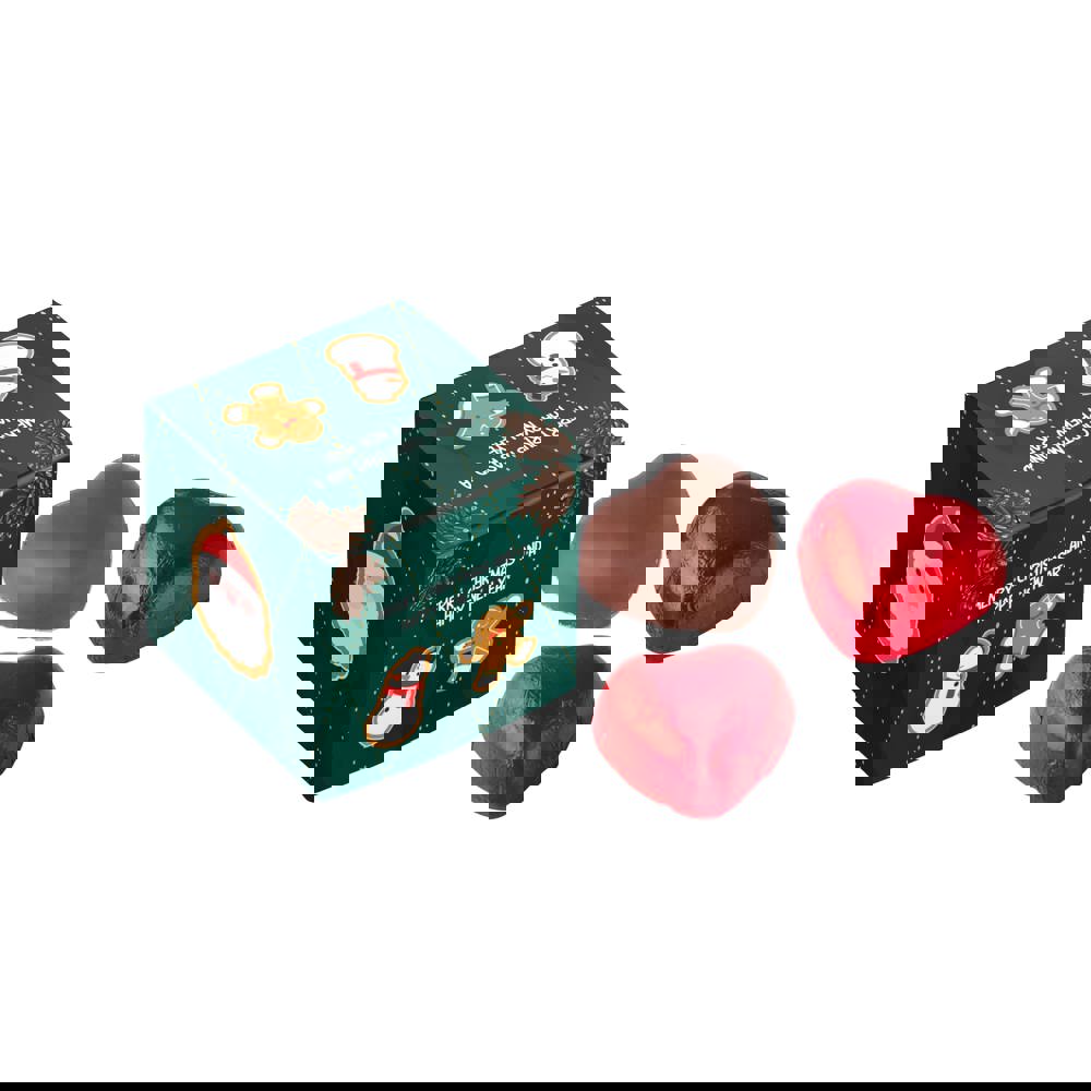 Doosje met choco hartjes