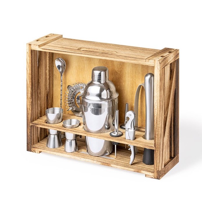Cocktailset bedrukken met logo