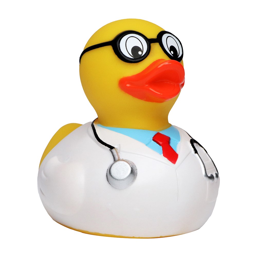 Piepende eendprofessor - veelkleurig