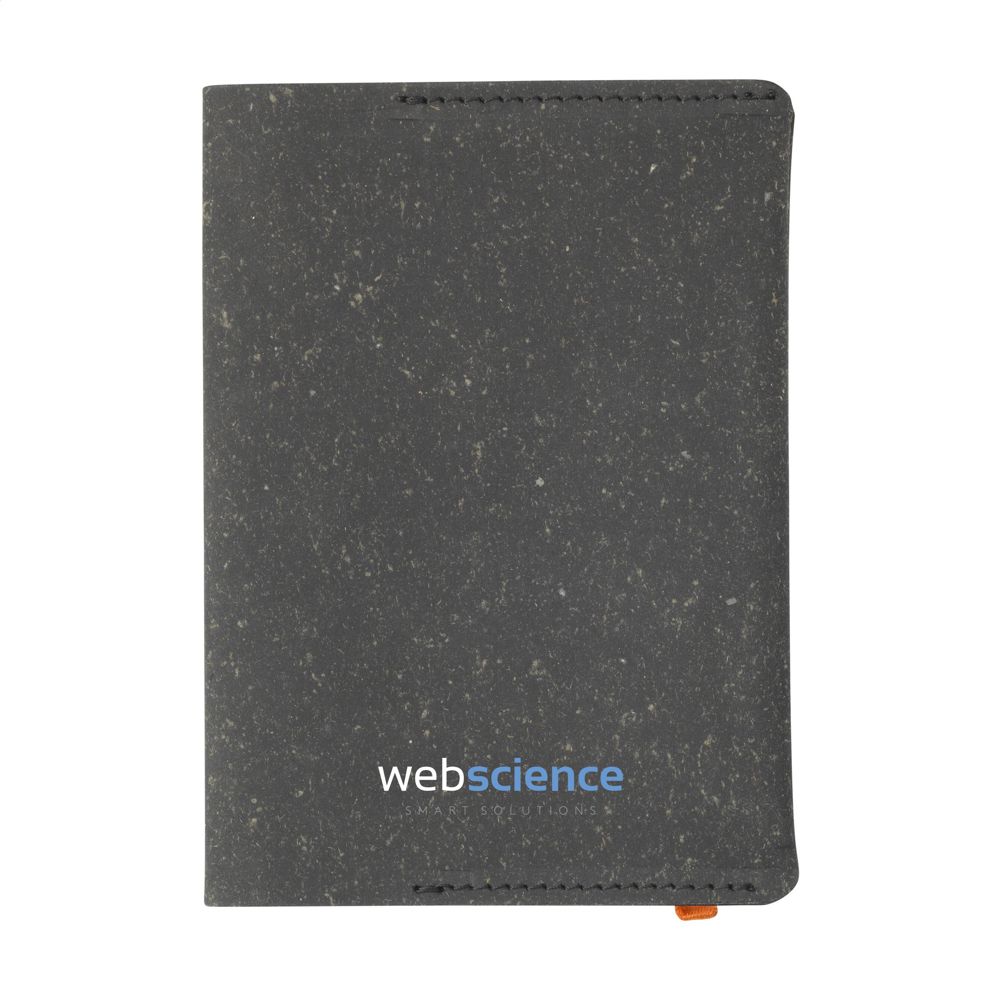 Recycled Leather Passport Holder paspoorthoesje