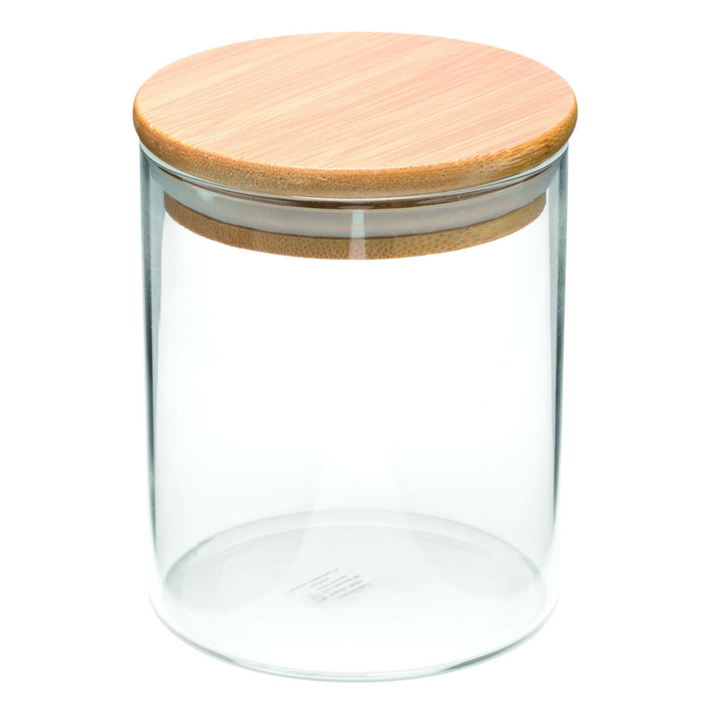 ECO STORAGE S - Glazen voorraadpot, kruiden enz., inhoud ca. 450 ml.