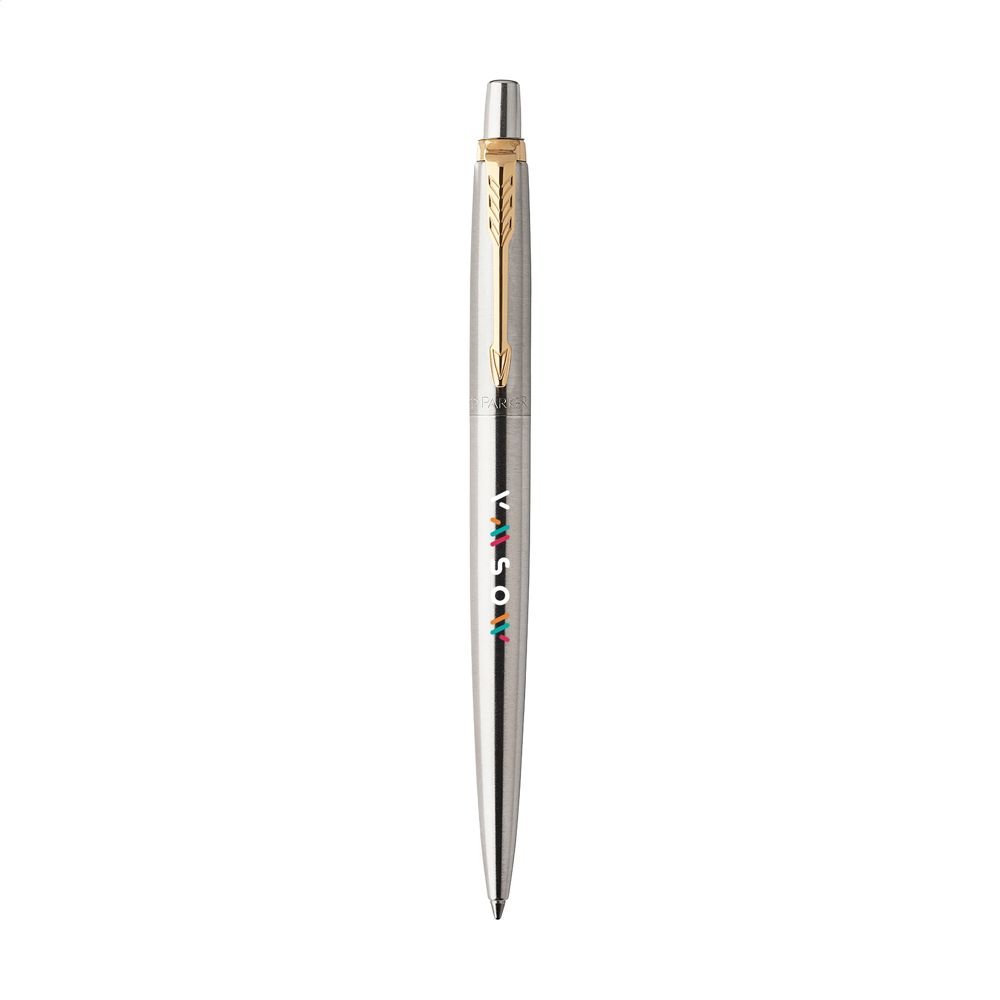 Parker Jotter gerecyclede RVS Balpen - blauwe inkt