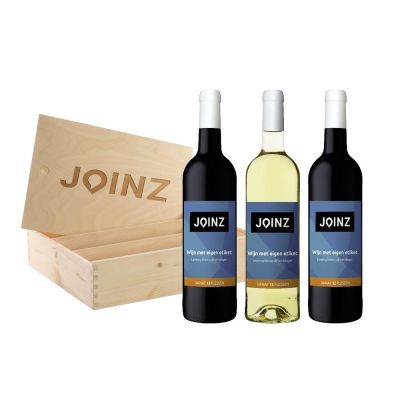 Drank geschenkpakket bedrukken met logo