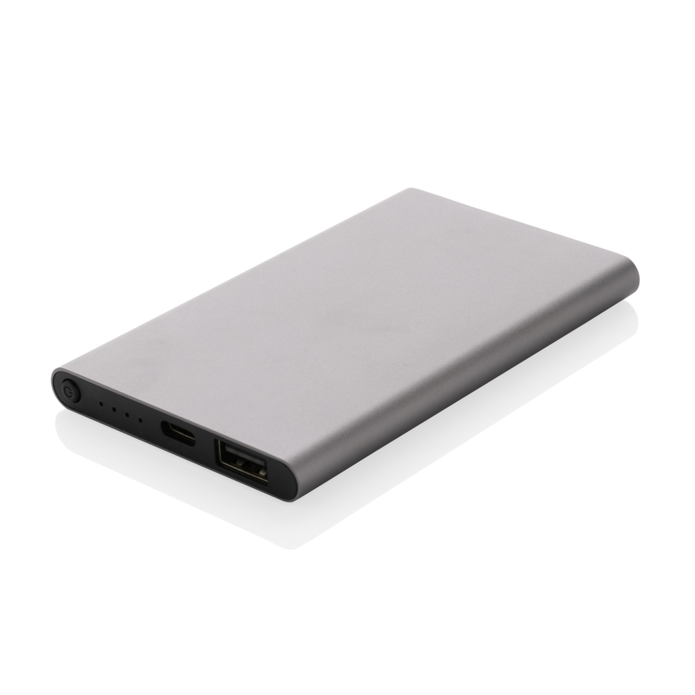 RCS gerecycled plastic/alu 4000 mah powerbank met type C