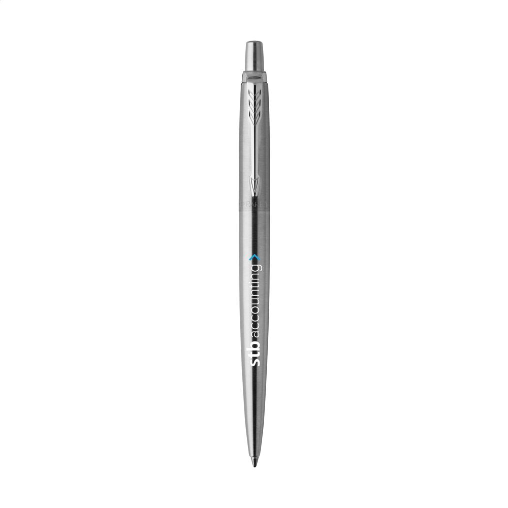 Parker Jotter RVS Balpen - blauwe inkt