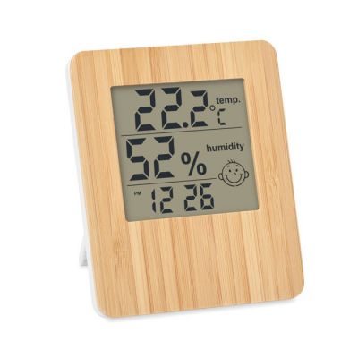 Weerstations bedrukken met logo
