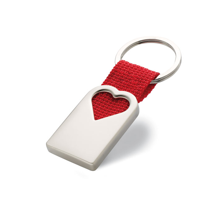 BONHEUR - Metalen sleutelhanger