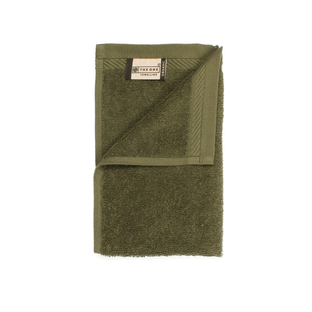 Biologische Gastendoek - Olijfgroen